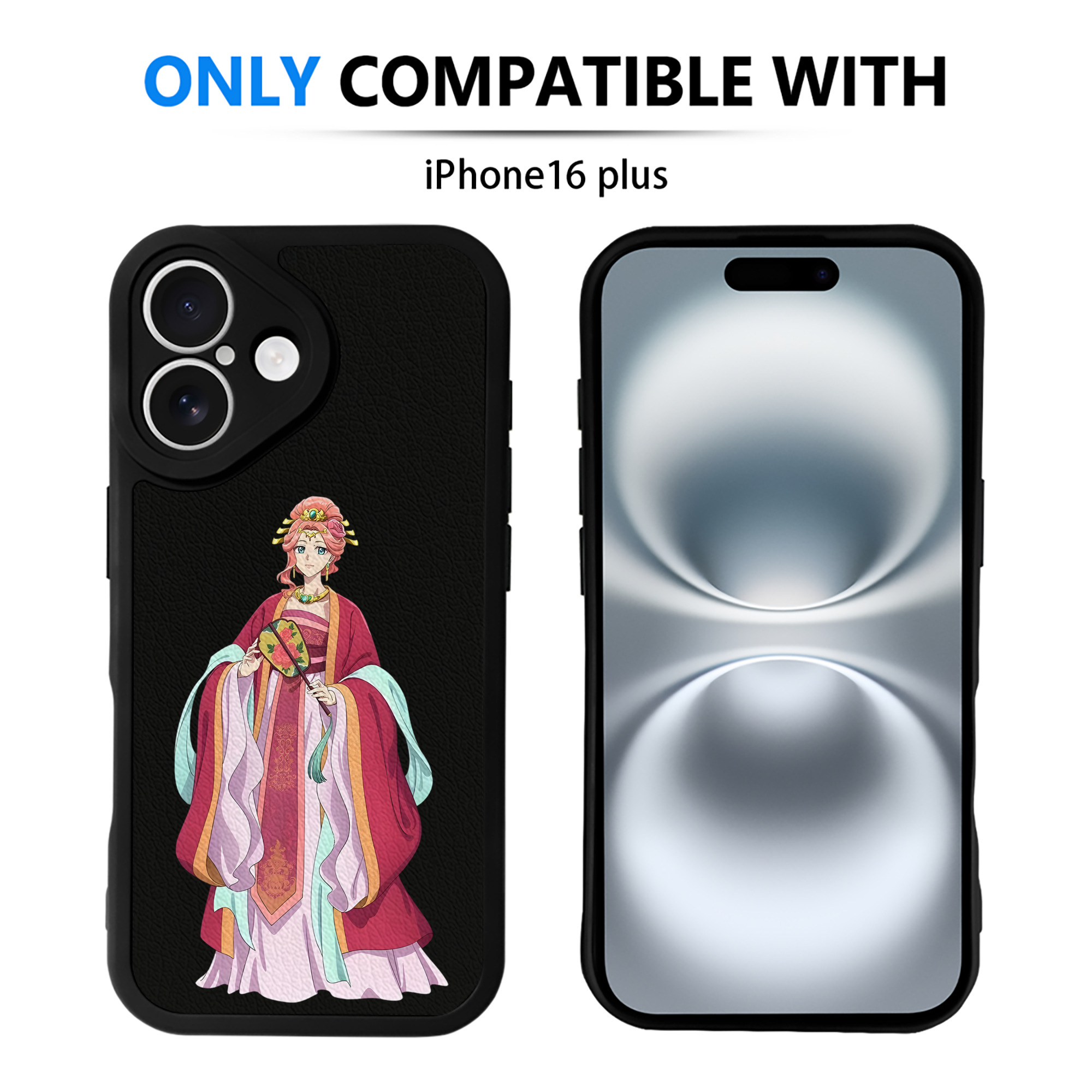 （画像用） 薬屋のひとりごと The Apothecary Diaries 【iPhone 16シリーズ対応】シリコンスマホケース（レザー調） 材質：シリコン
